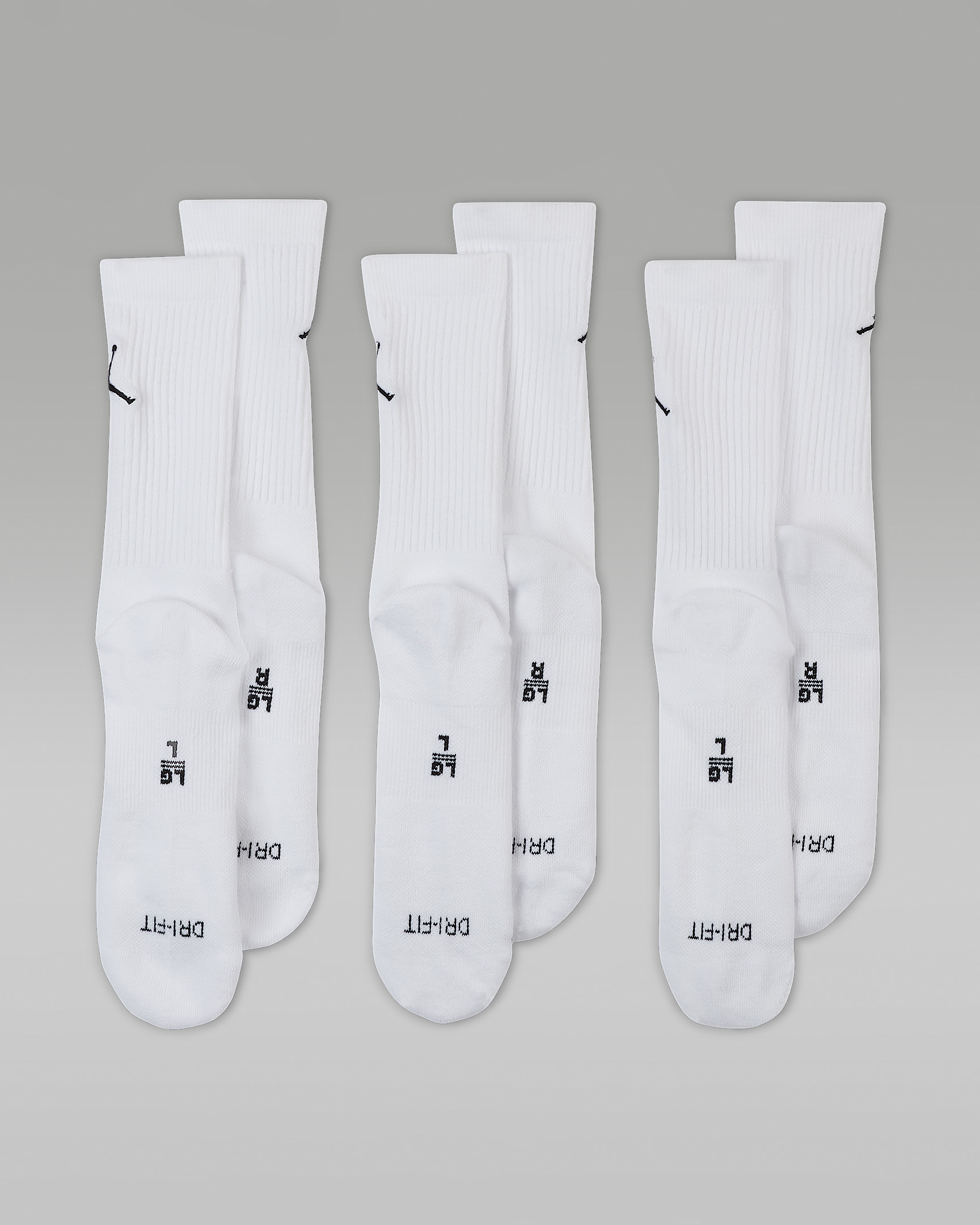 Jordan Everyday Max Unisex Crew Socks (3 Pack) - 3