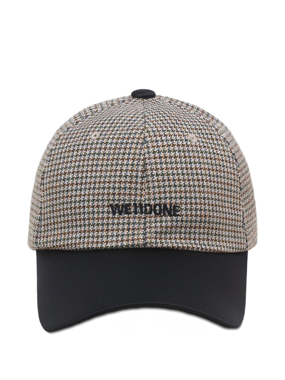 houndstooth baseball cap - 1