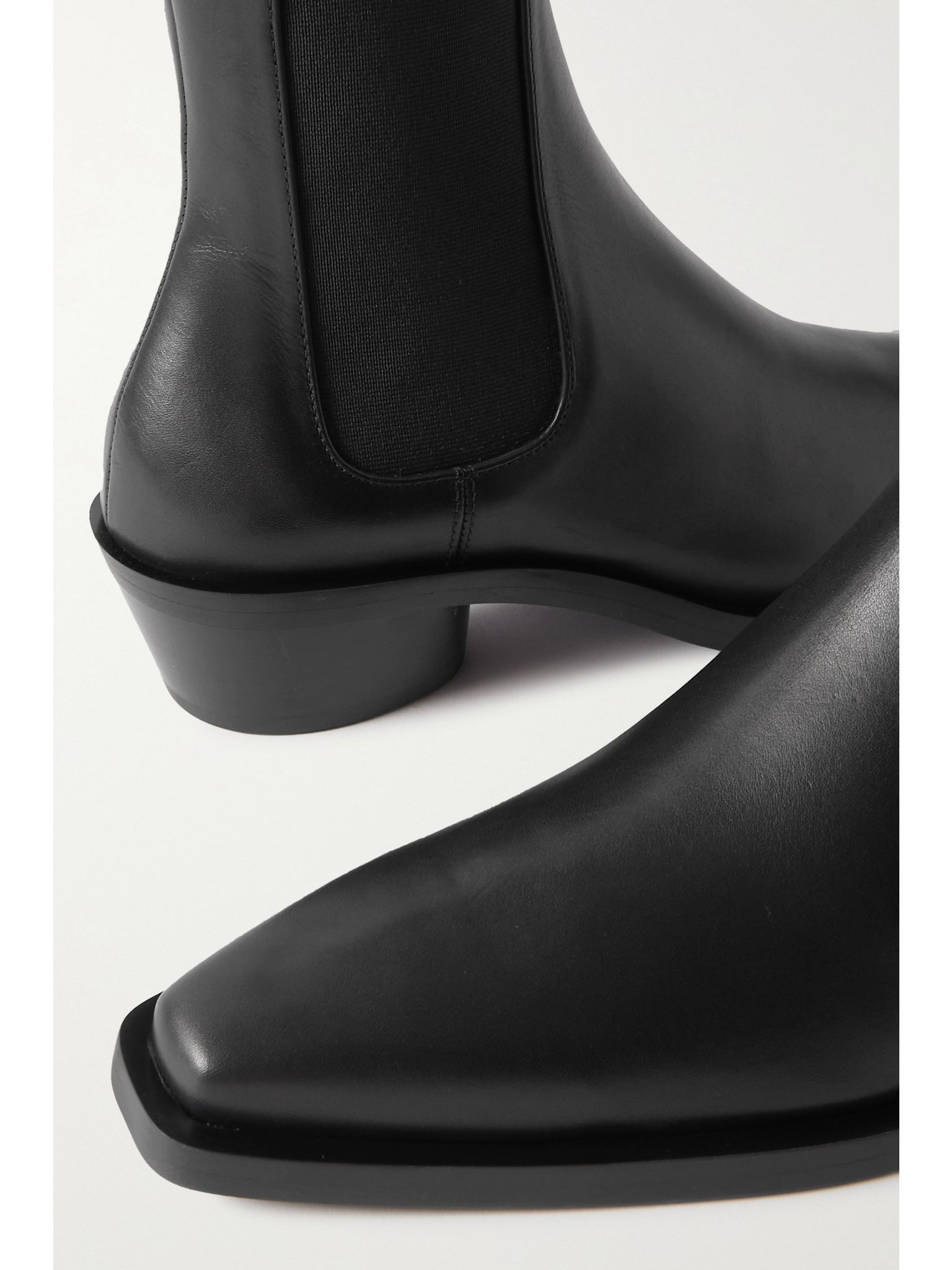 Bronco leather Chelsea boots Black - 4