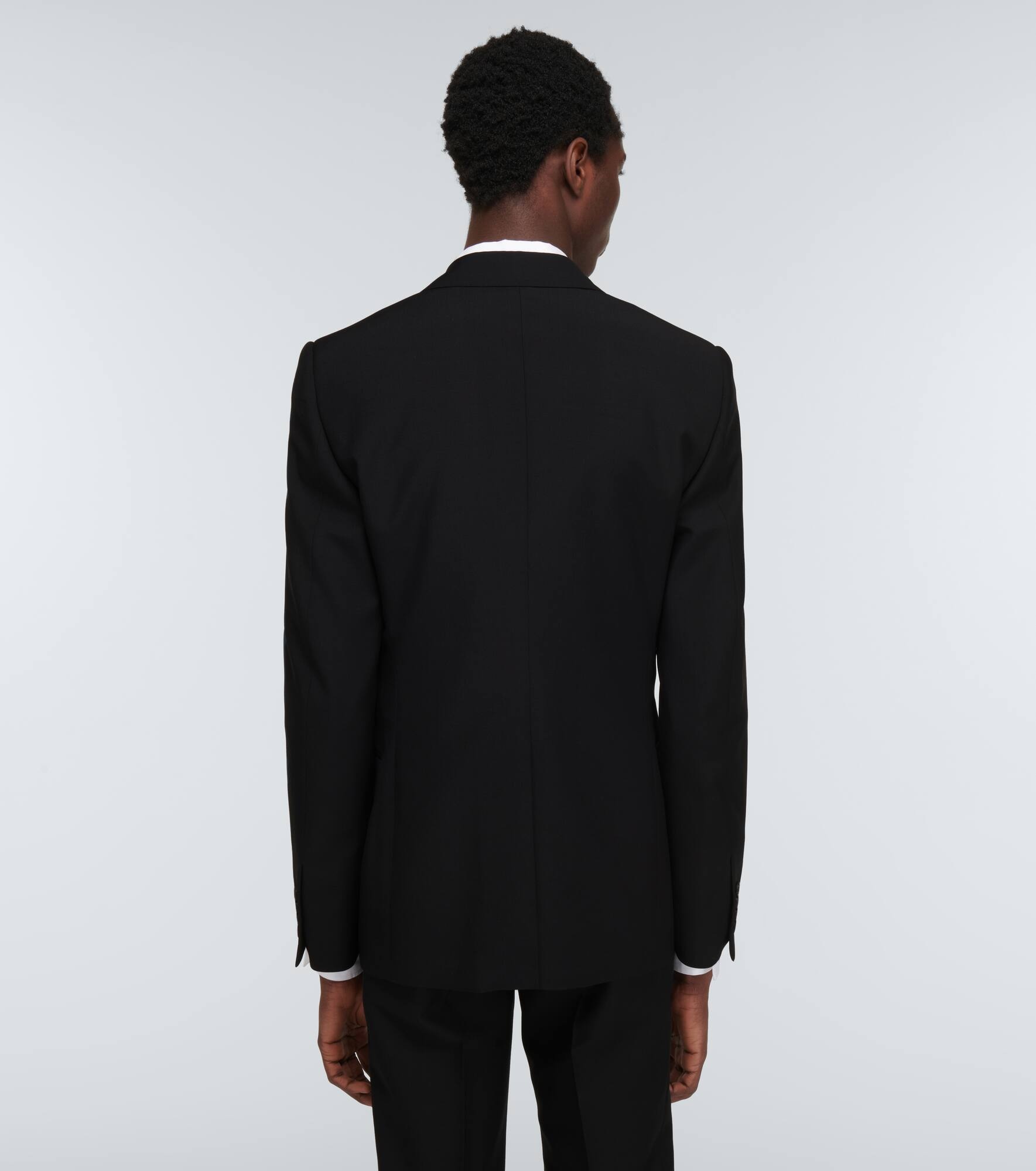 Wool and mohair blazer - 4