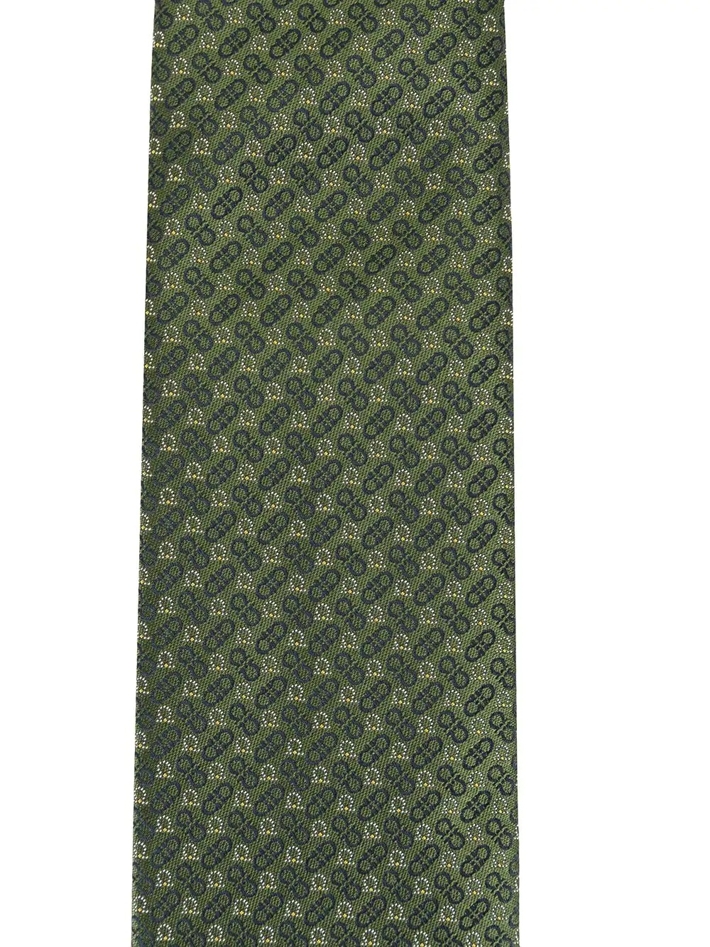 jacquard Gancini pattern tie - 2