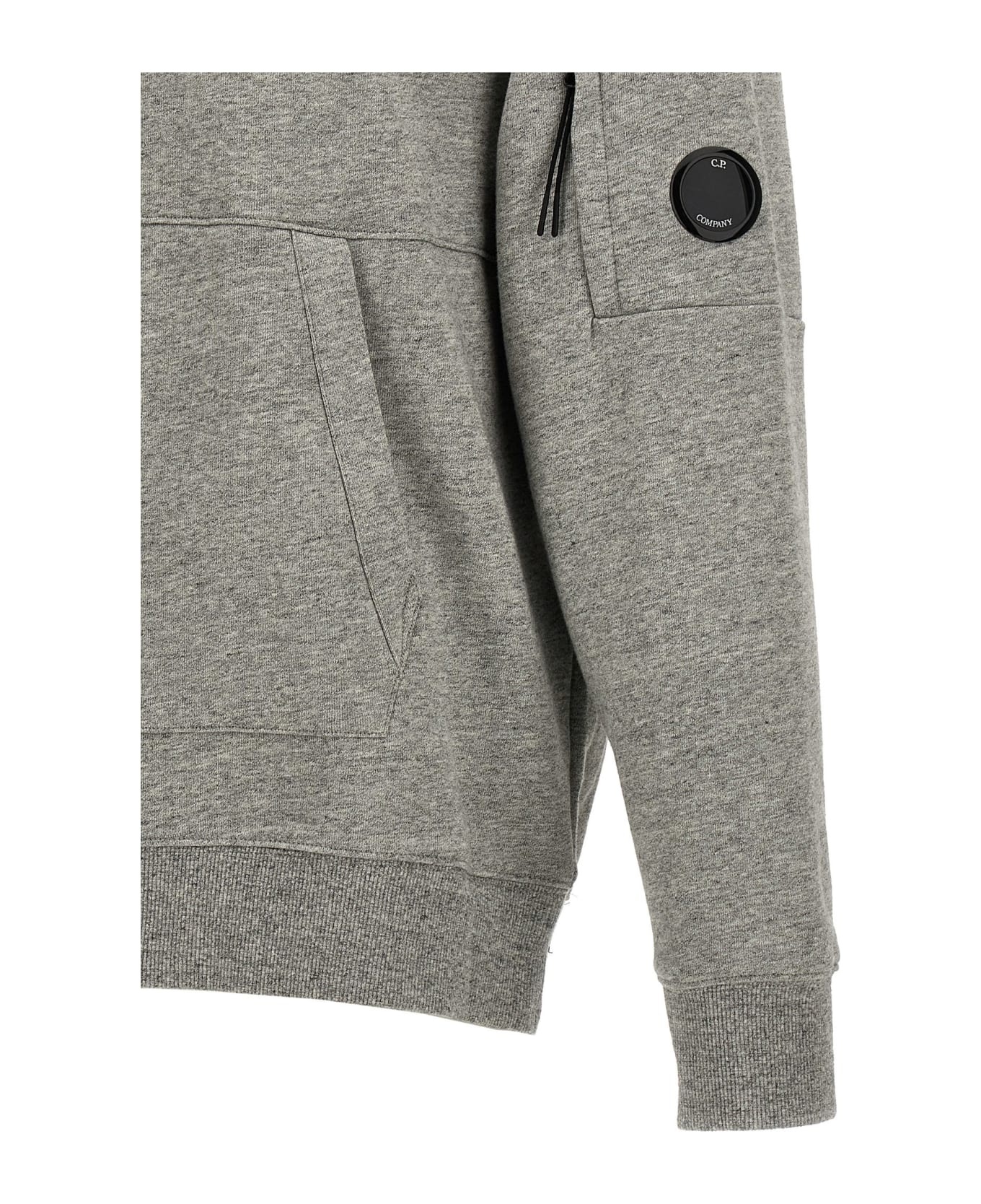 'diagonal Raised' Hoodie - 4
