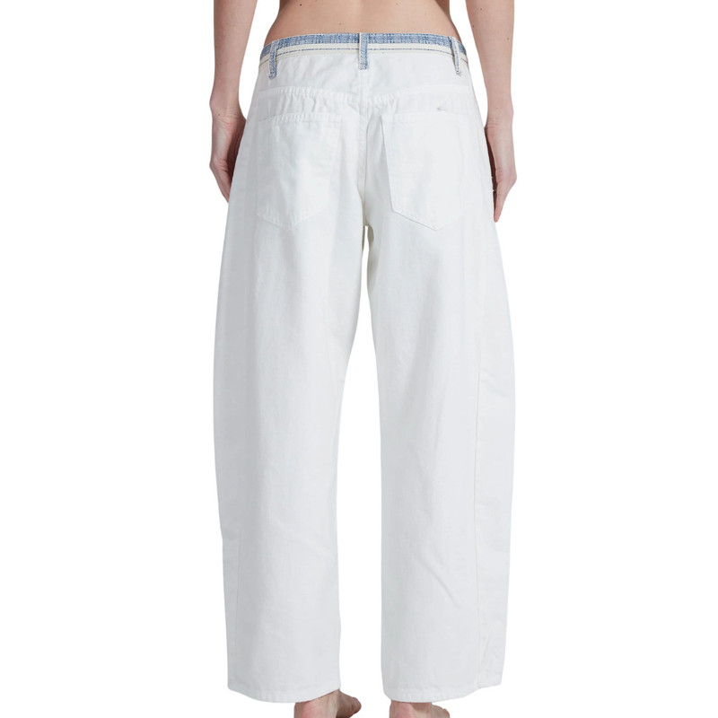 ASKK NY White Sashiko Catamaran Jean outlook