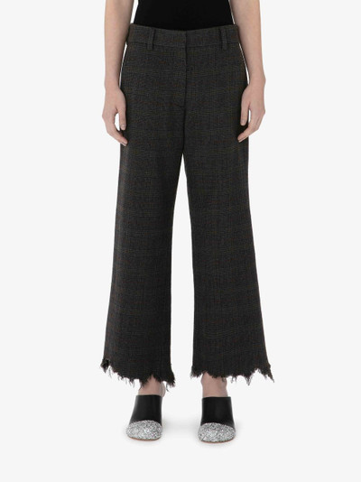 JW Anderson DISTRESSED STRAIGHT FIT TROUSERS outlook