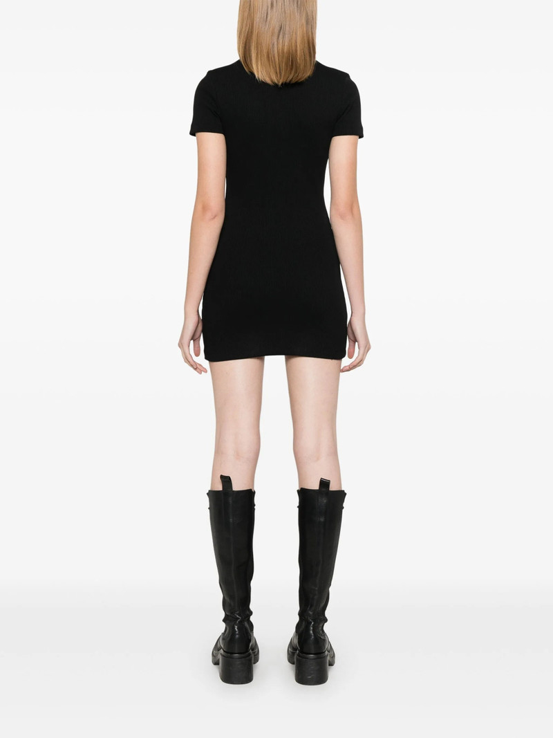 Logo-embroidered Mini Dress 4