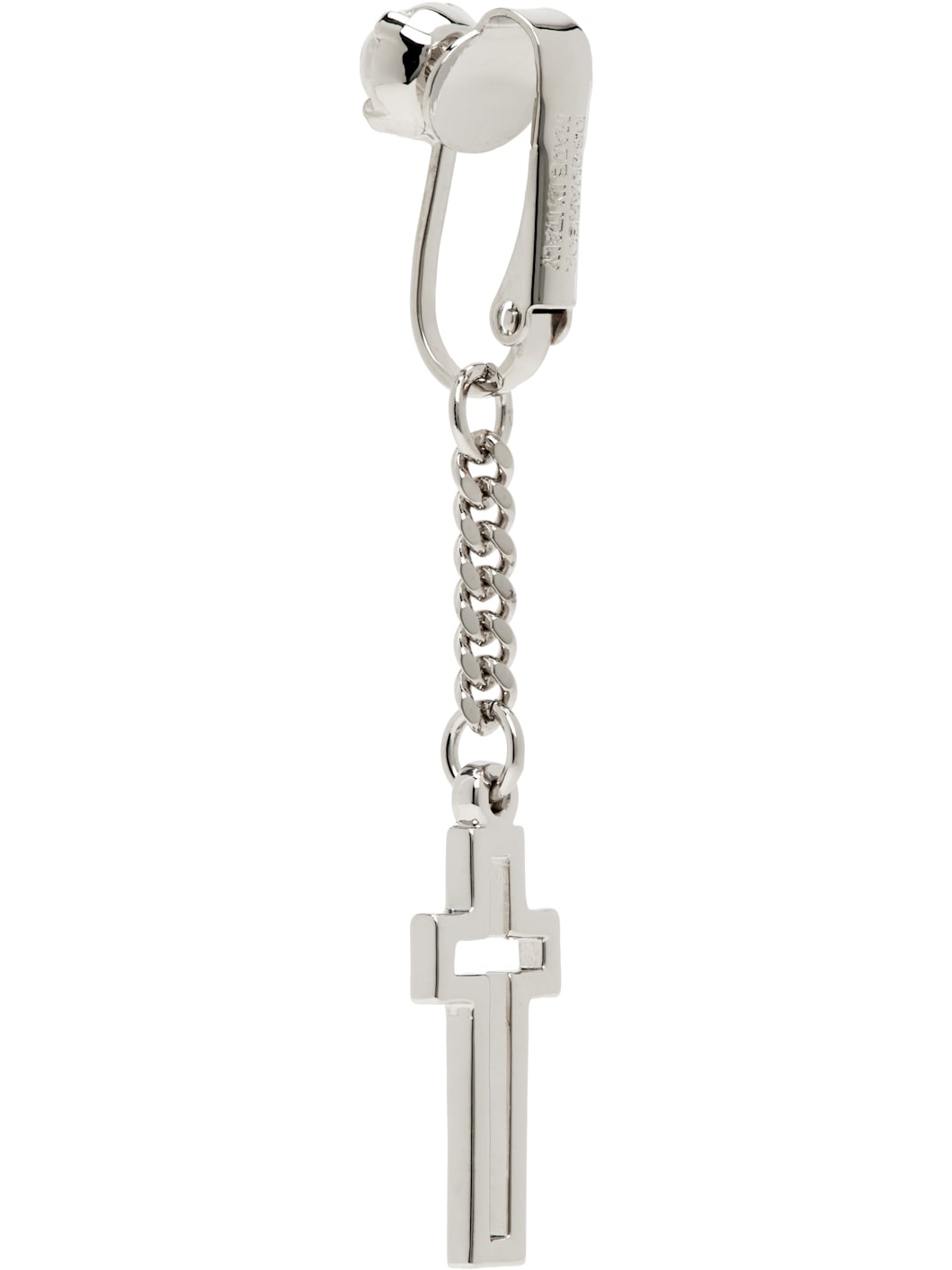 Silver Clip-On Single Earring - 2