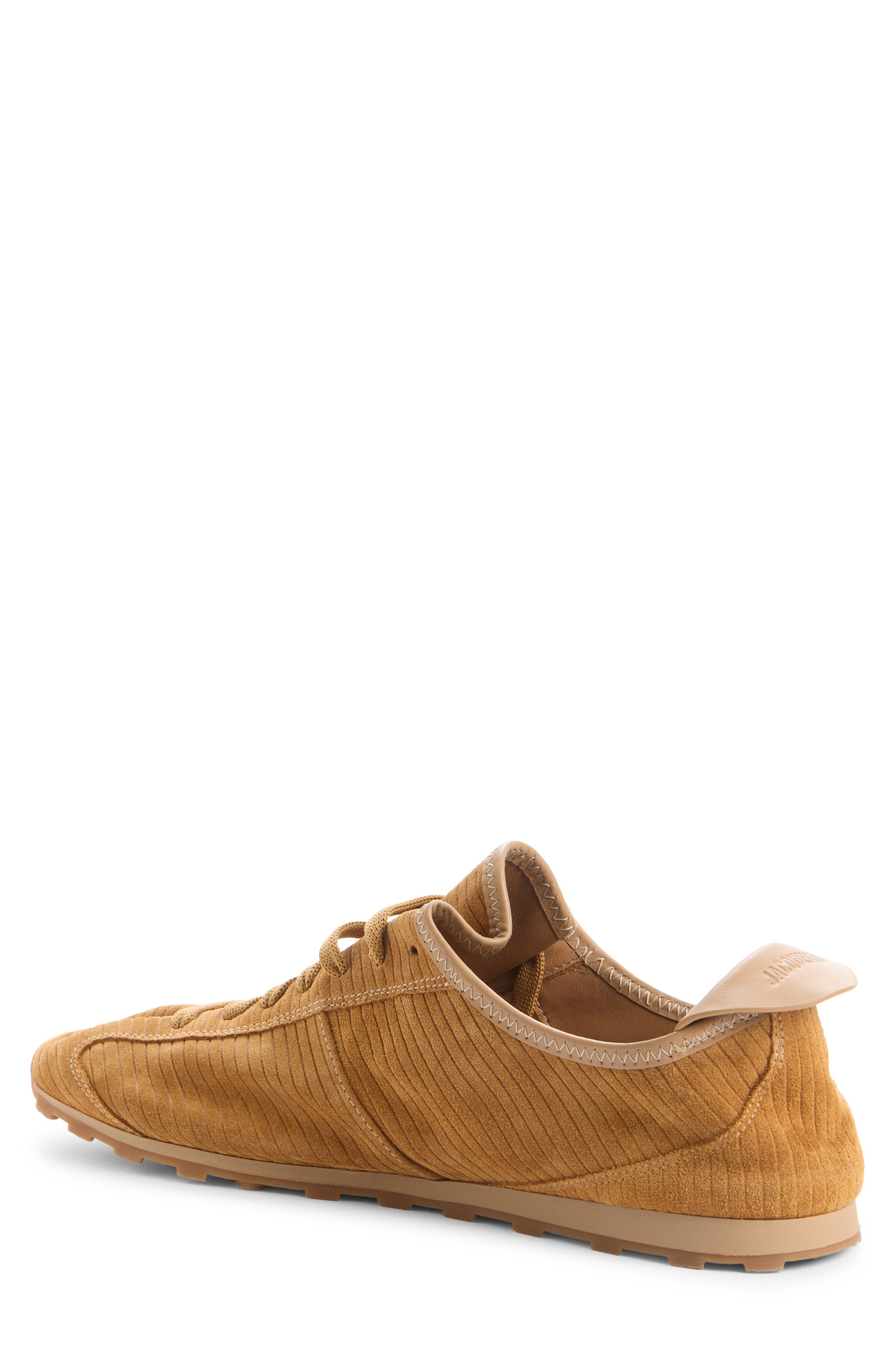 Jacquemus Les Tennis Low Top Sneaker in Camel 830 at Nordstrom - 2