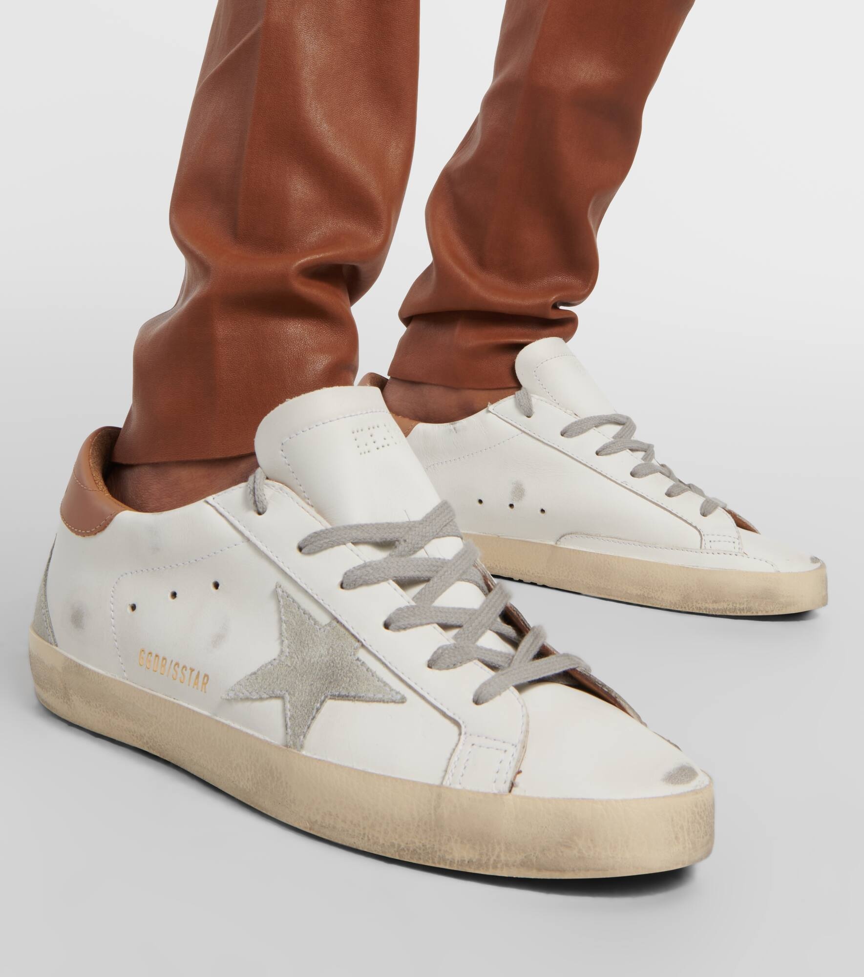 Super-Star leather sneakers - 4