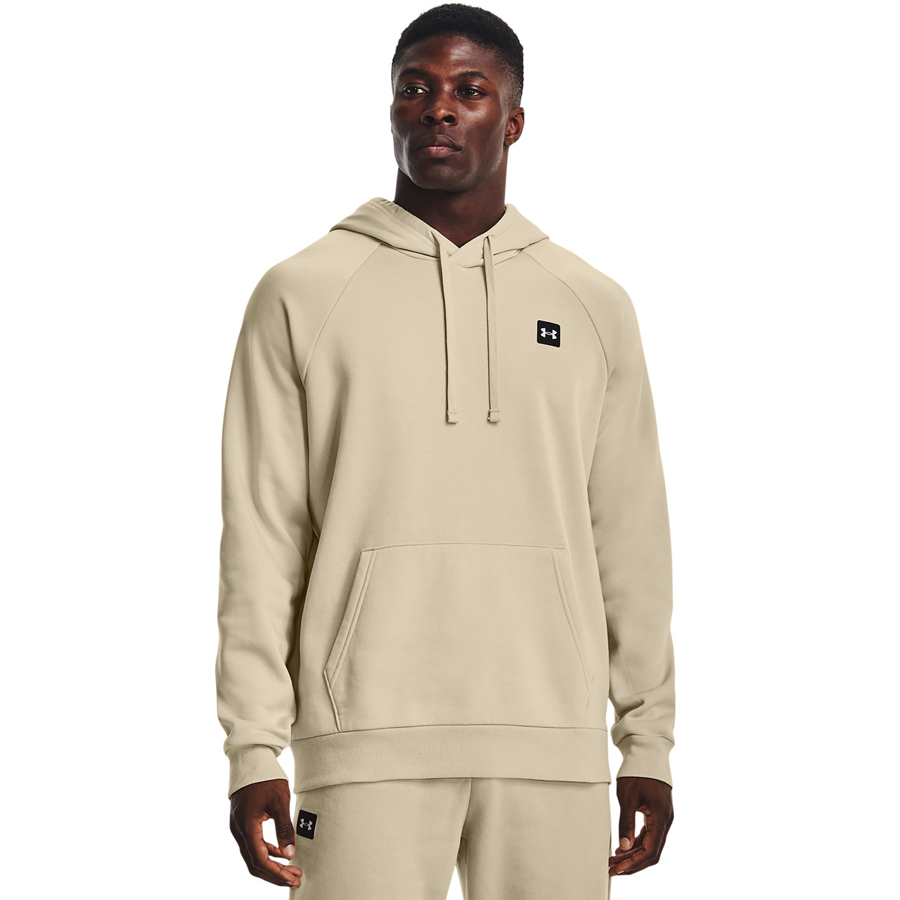 Under Armour Mens Under Armour Rival Fleece LC Logo Hoodie - 1