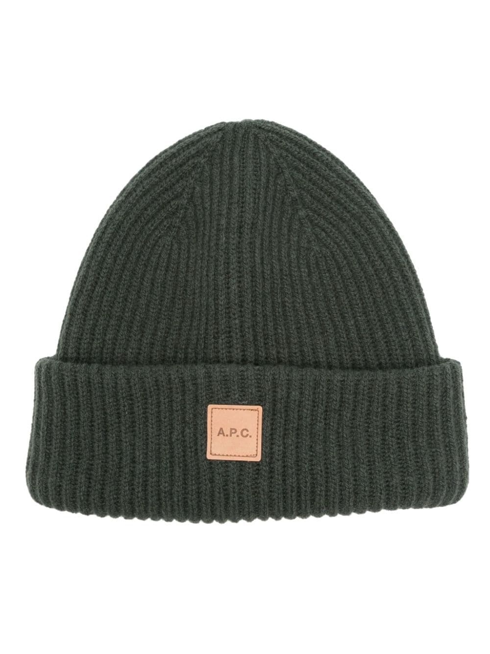 logo-patch beanie - 1