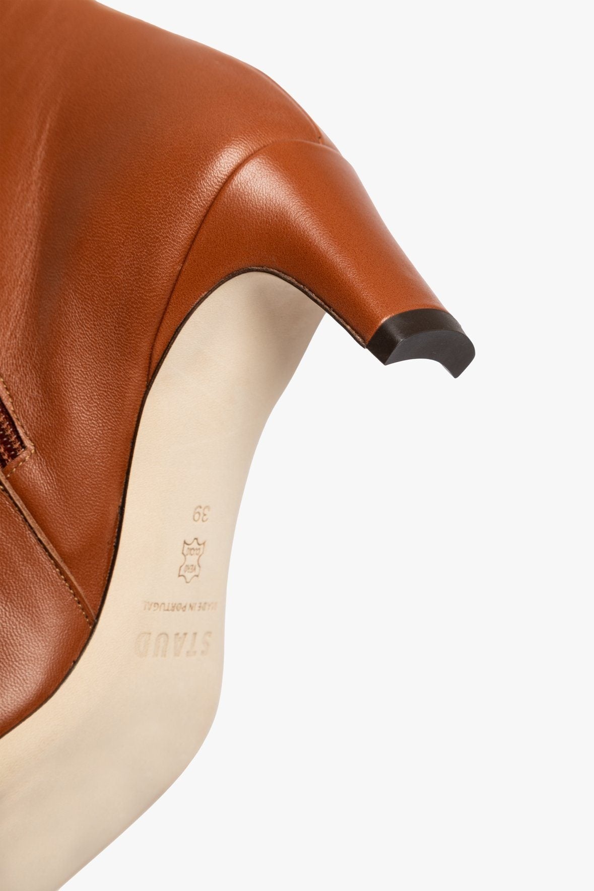 STAUD WALLY ANKLE BOOT TAN - 6
