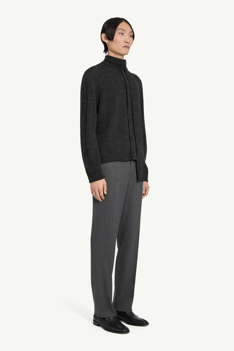 MM6 Maison Margiela Scarf knit cardigan outlook