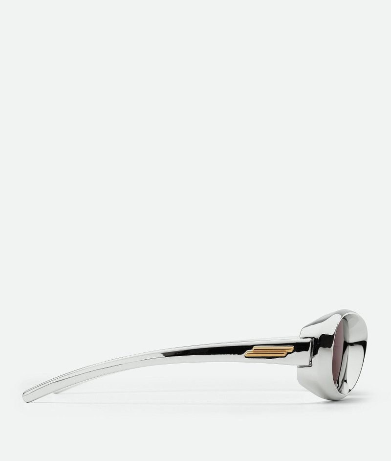 Bottega Veneta Arch Oval Sunglasses outlook