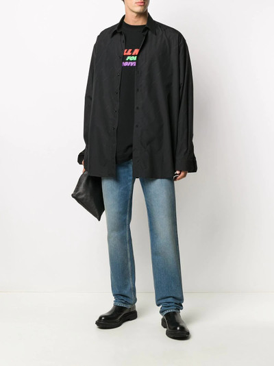 VETEMENTS oversized fit shirt outlook