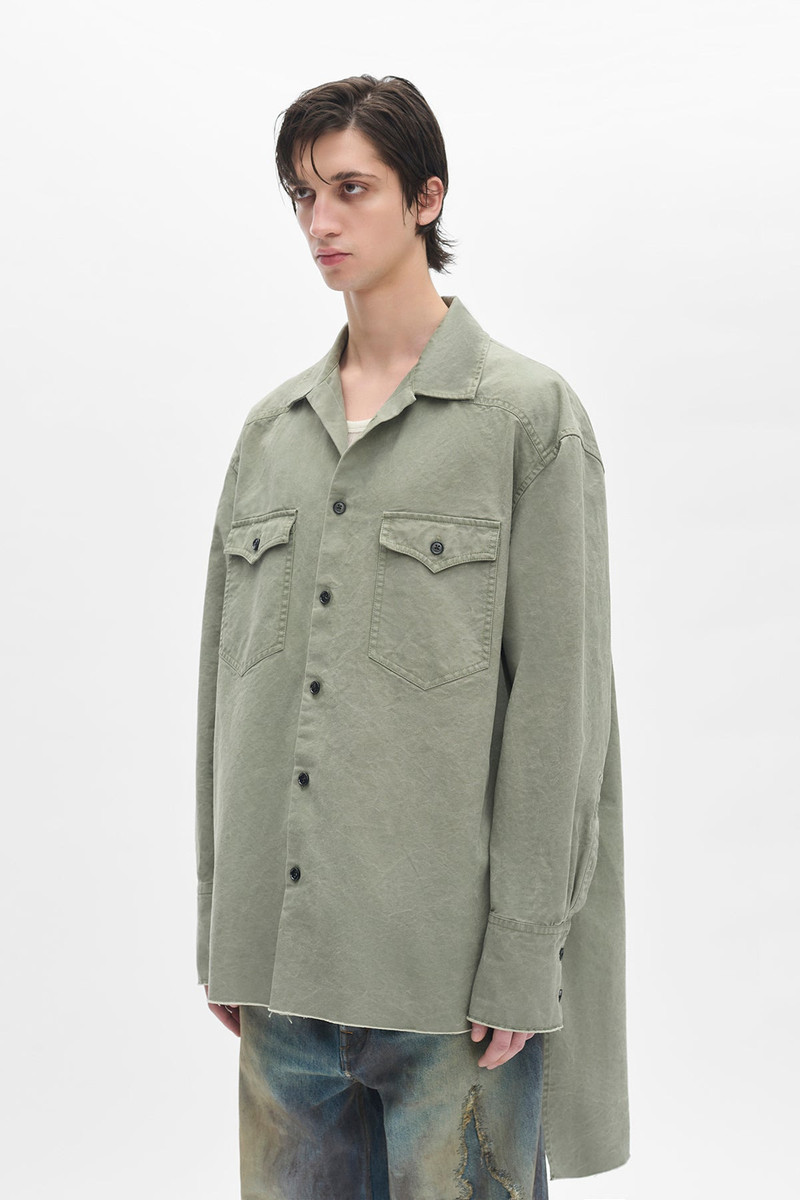 Ann Demeulemeester Antoine High Comfort Long Shirt outlook
