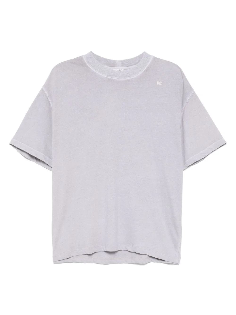 vintage-washed cotton T-shirt - 1