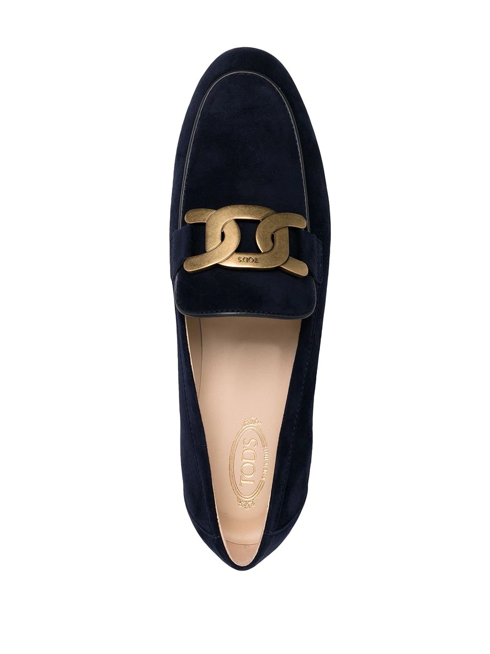 buckle strap loafers - 4