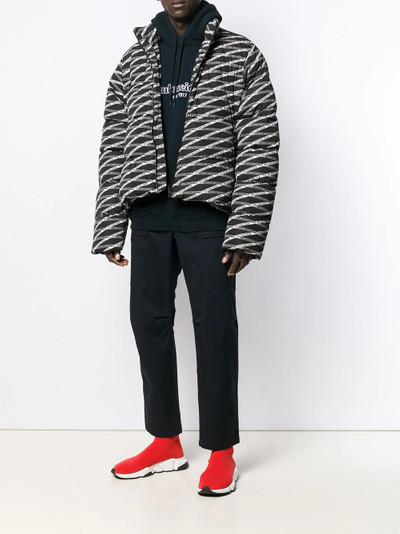 BALENCIAGA small C shape puffer coat outlook