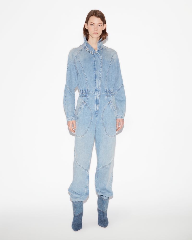 KIMEA DENIM OVERALLS - 3