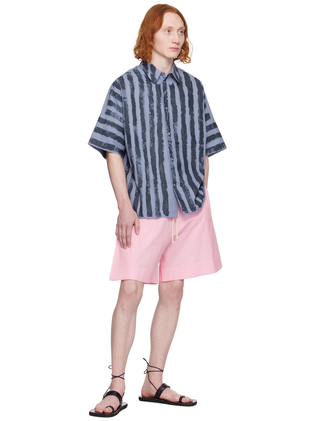 Pink 'The Diver' Shorts - 4