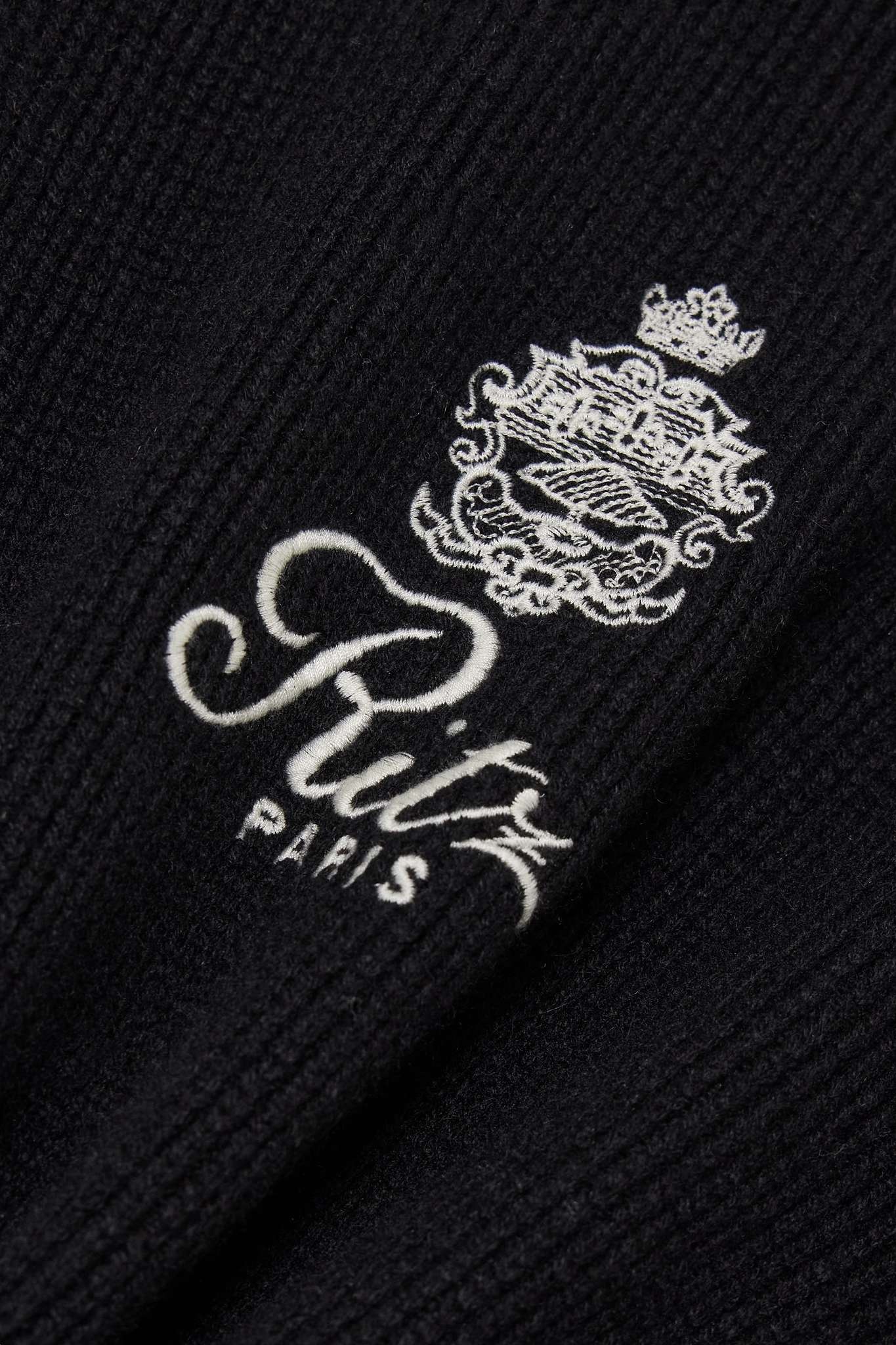 + Ritz Paris embroidered cashmere sweater - 4