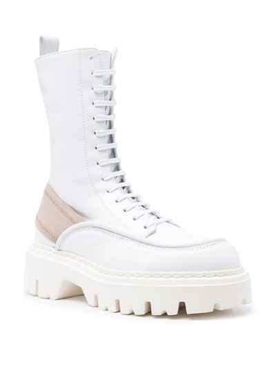 N°21 chunky combat boots outlook