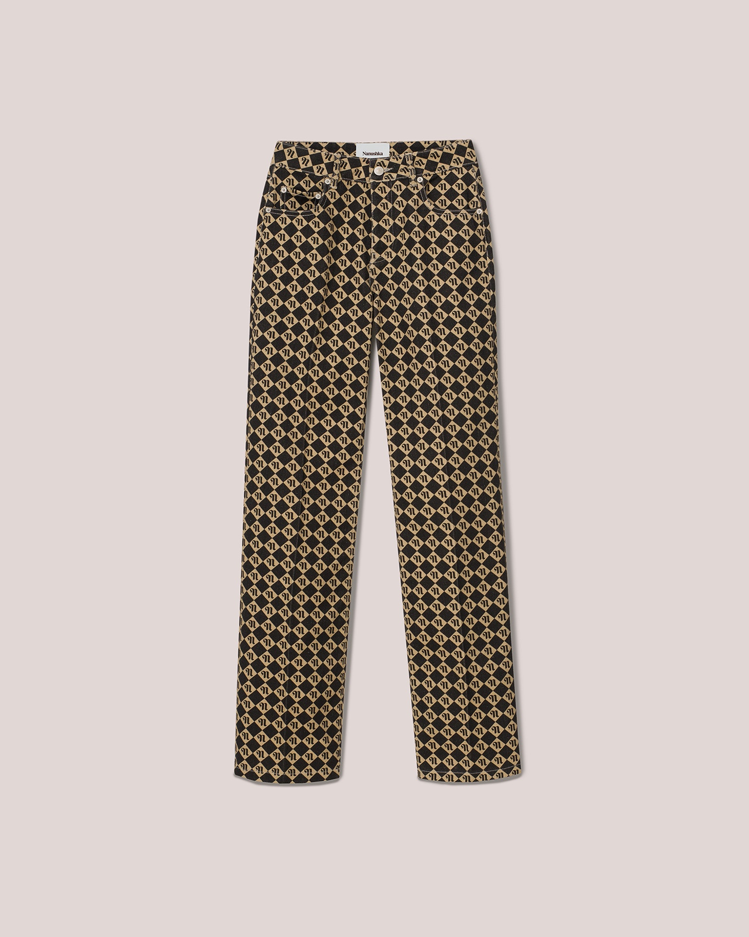 BASMA - Checkered denim - Diamond - 1