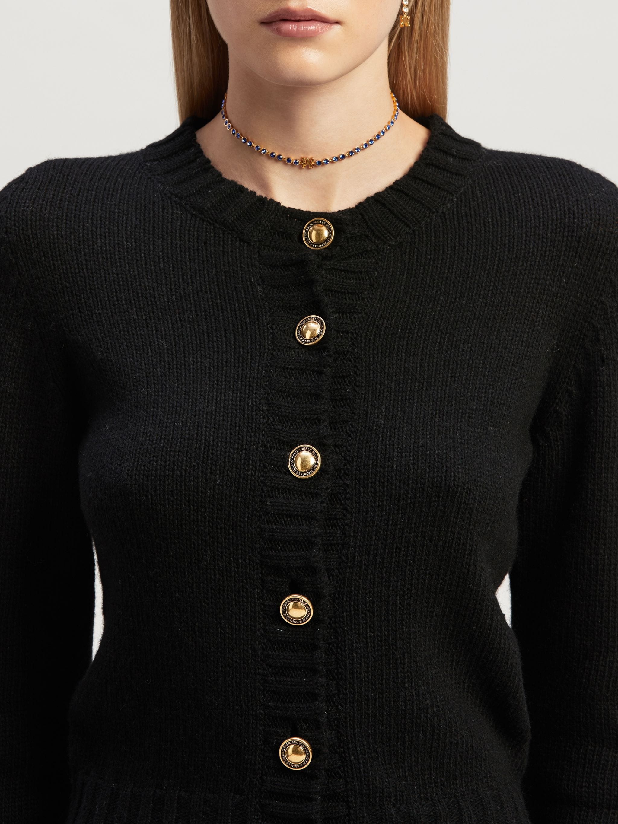 Curved Logo Cardigan - 6