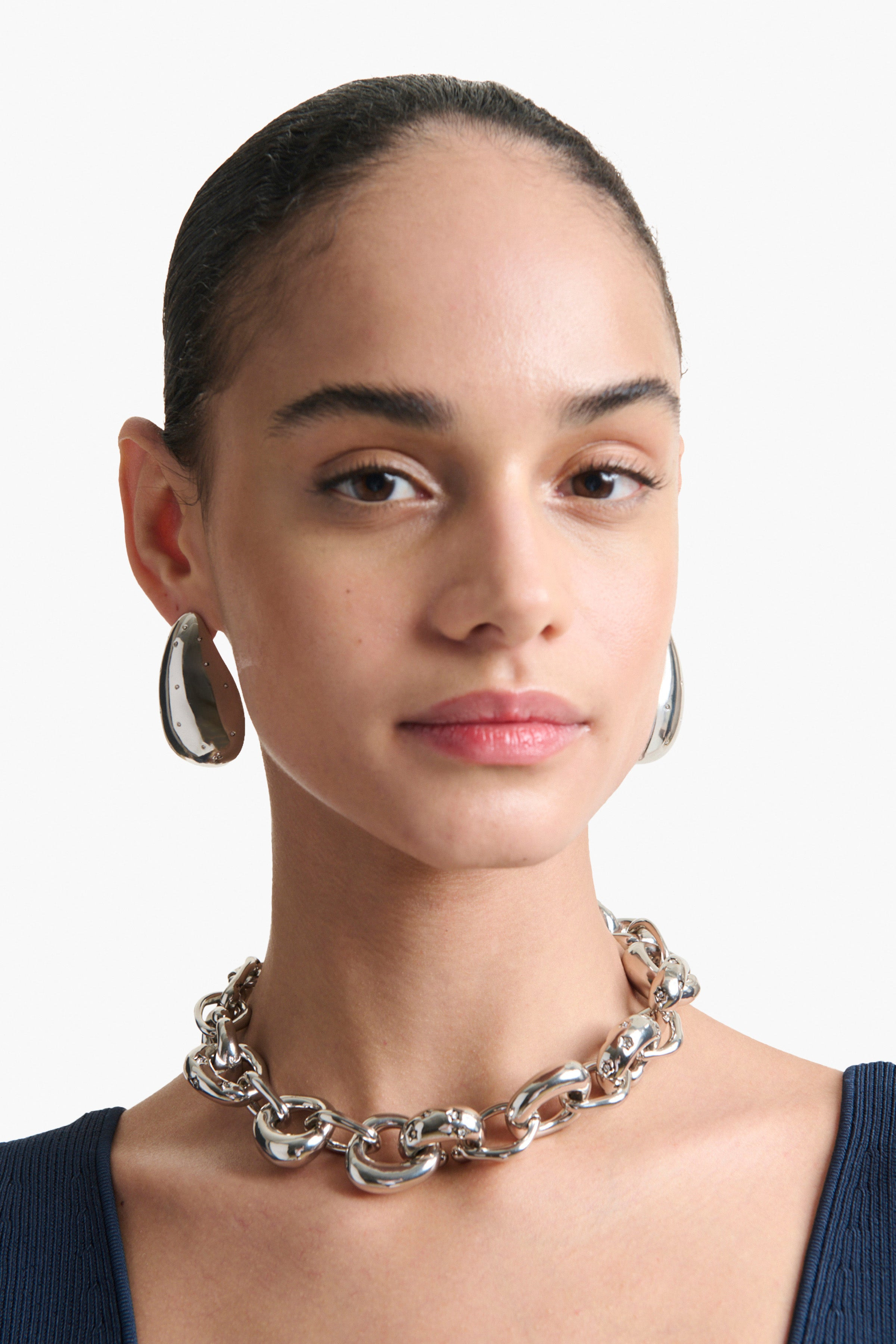 OVERSIZED DROP EARRING - 2