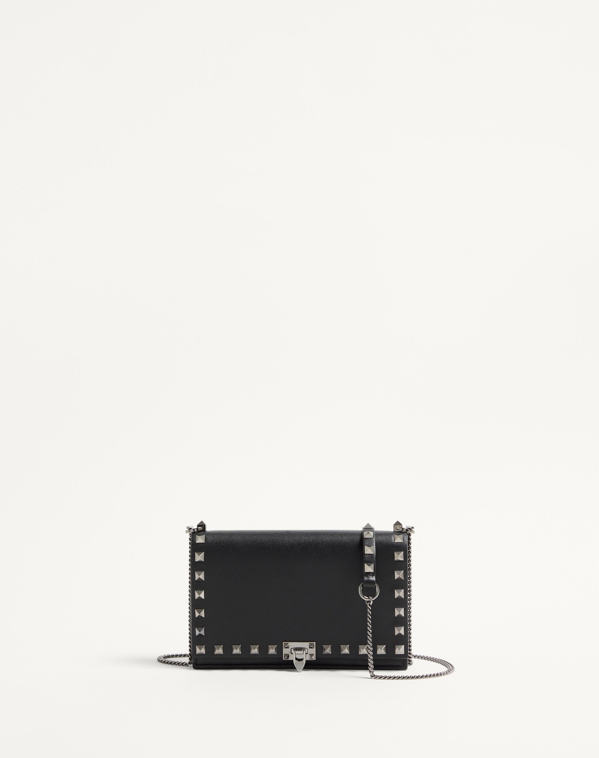 MINI ROCKSTUD CHAIN BAG IN CALFSKIN - 1