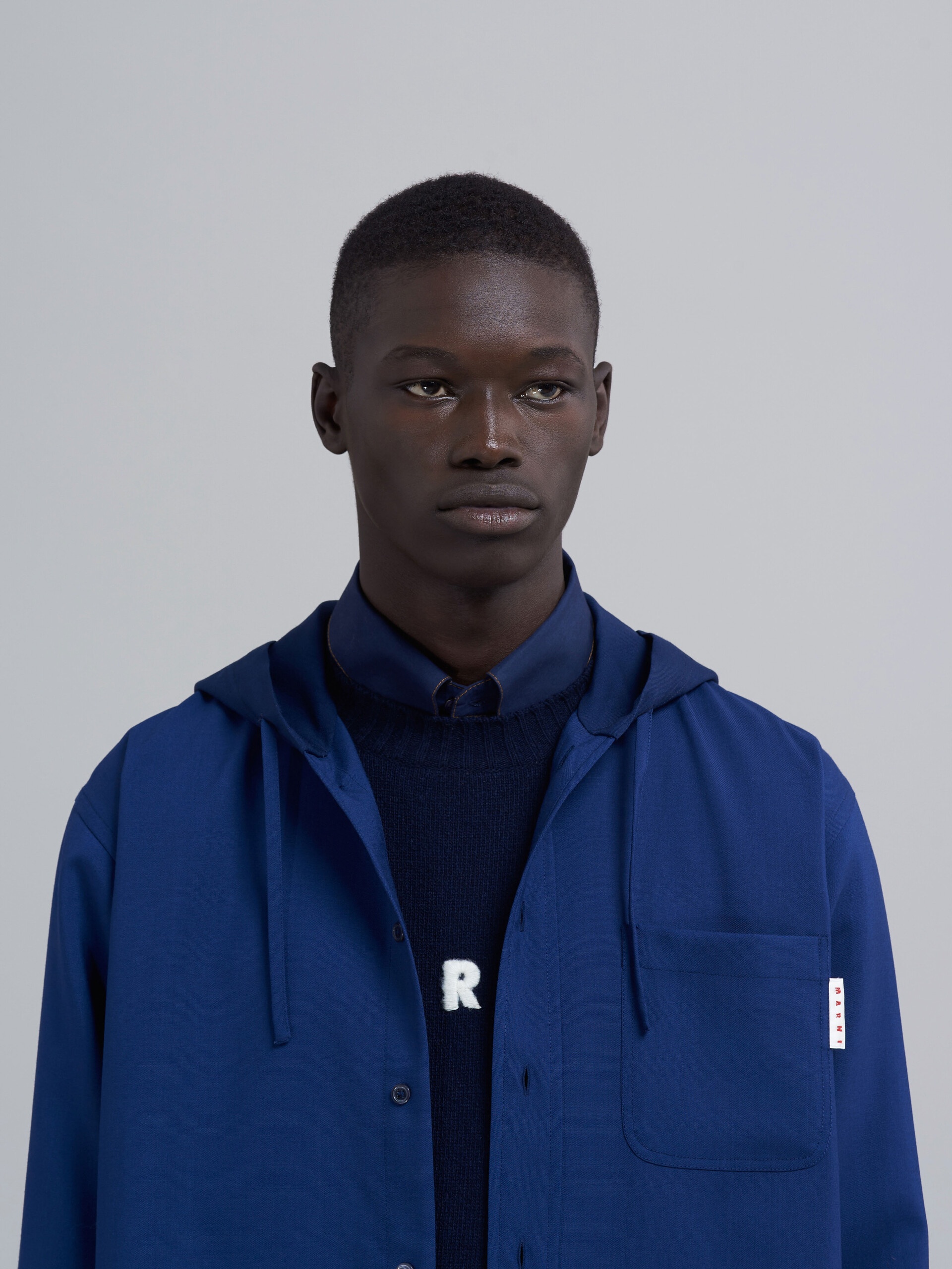 TROPICAL WOOL OVERSHIRT - 4