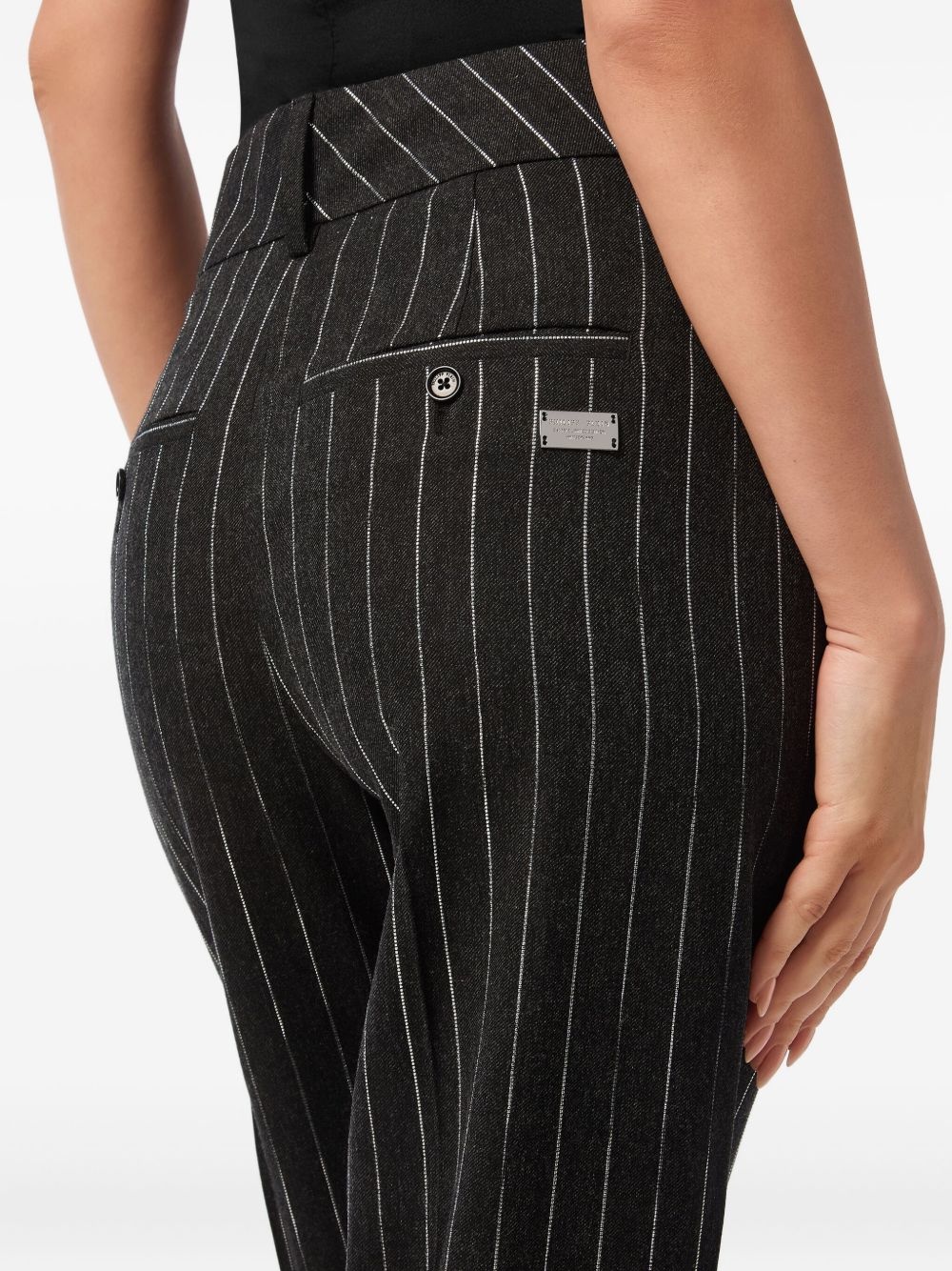 pinstriped trousers - 4