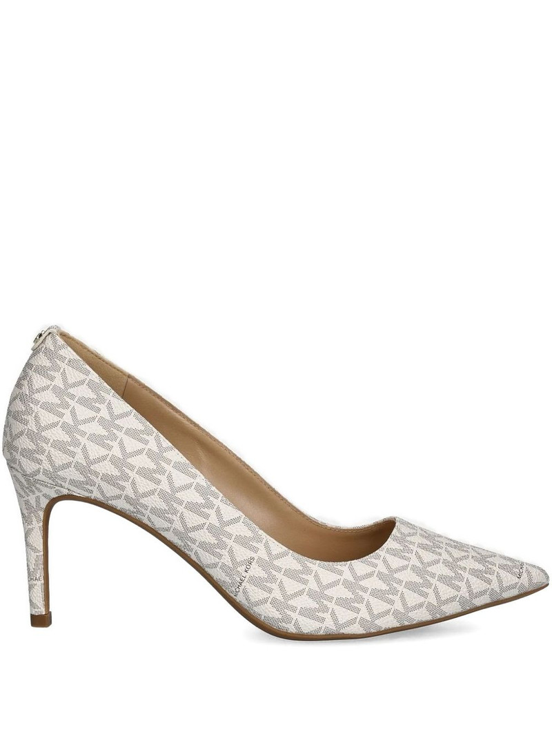 monogram heeled pumps 1