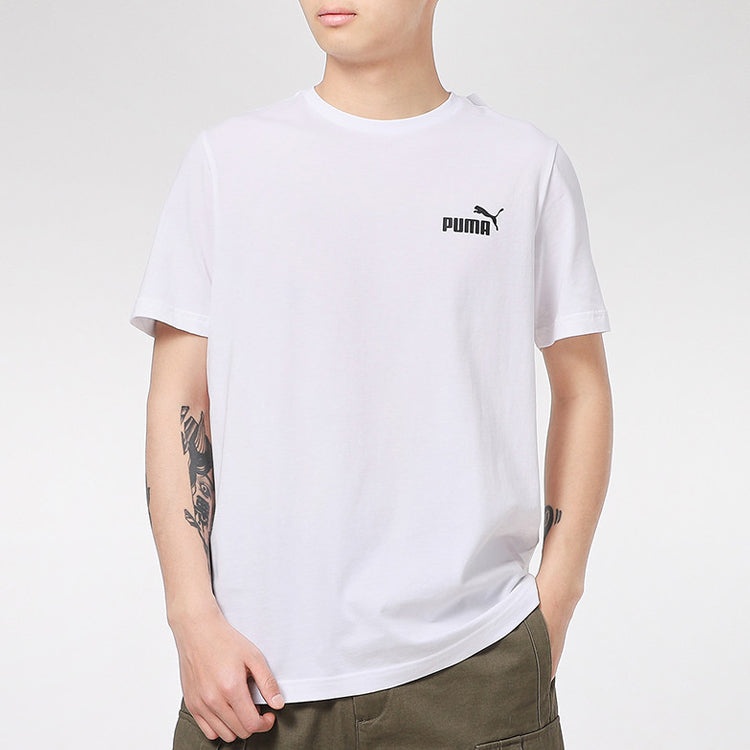 PUMA Leisure Short Sleeve Shirt 'White' 845925-02 - 3