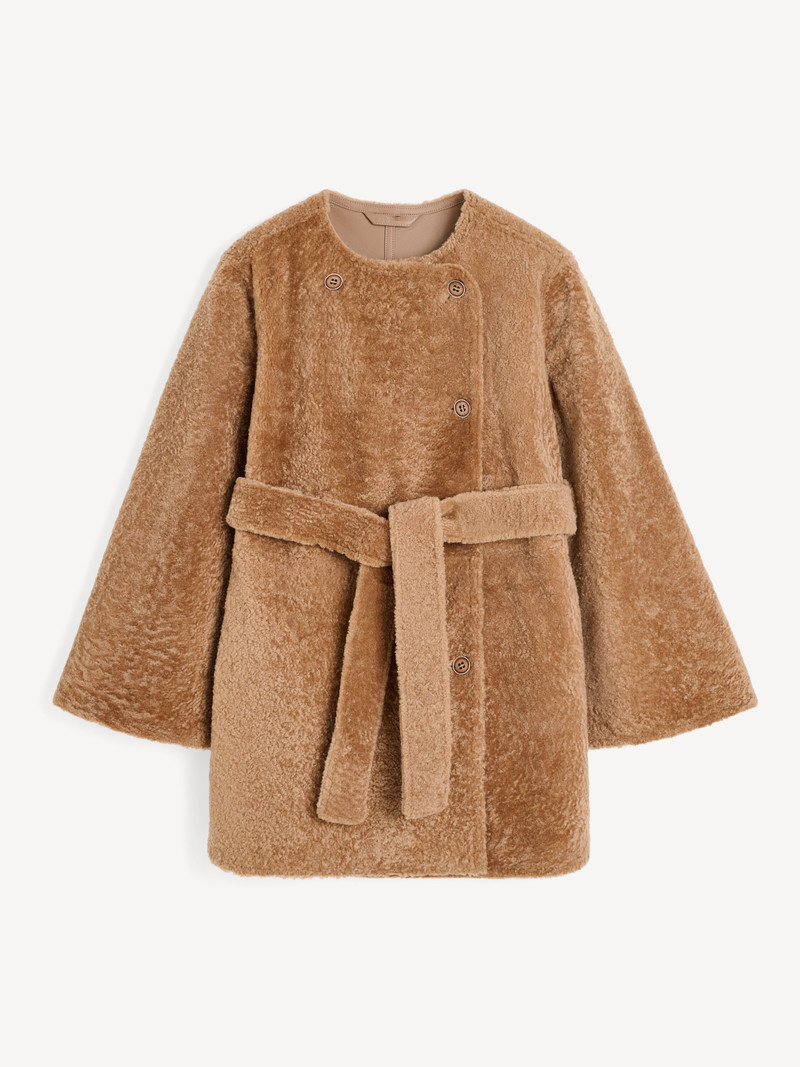 BY MALENE BIRGER Sannie shearling jacket outlook