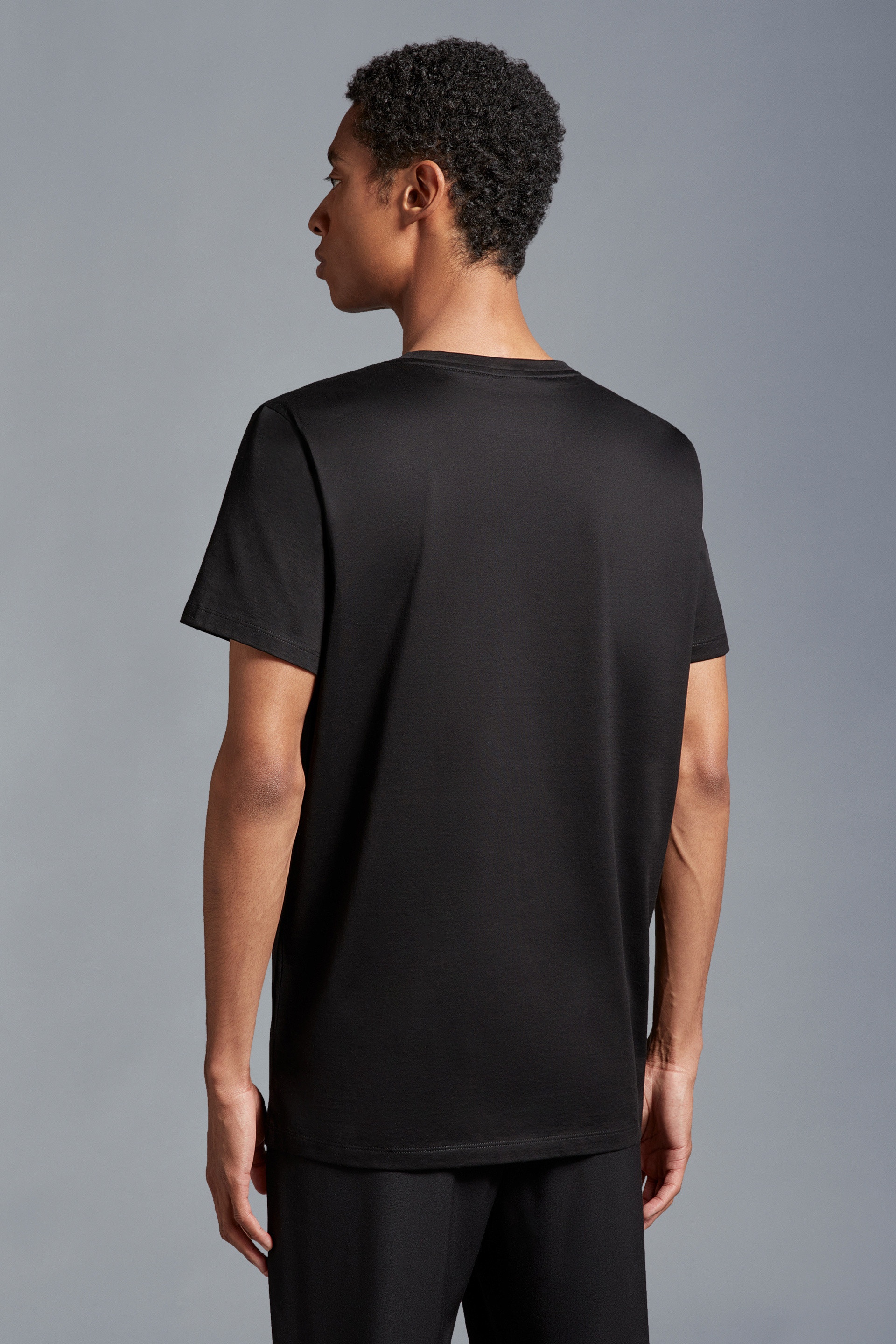 Moncler Double Logo Patch T-Shirt | REVERSIBLE