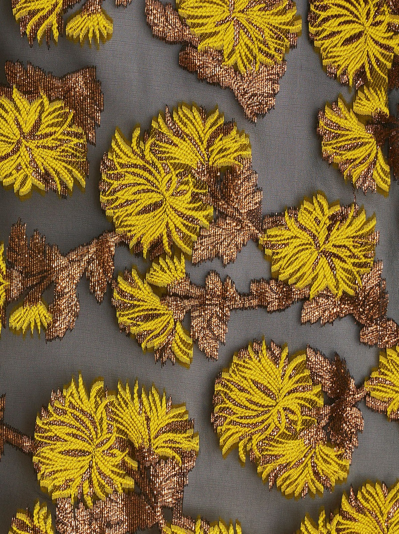 SHRUG JACKET WITH DAHLIAS 6