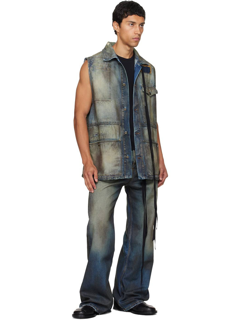 Ann Demeulemeester Black Eero Ankle Biker Boots outlook