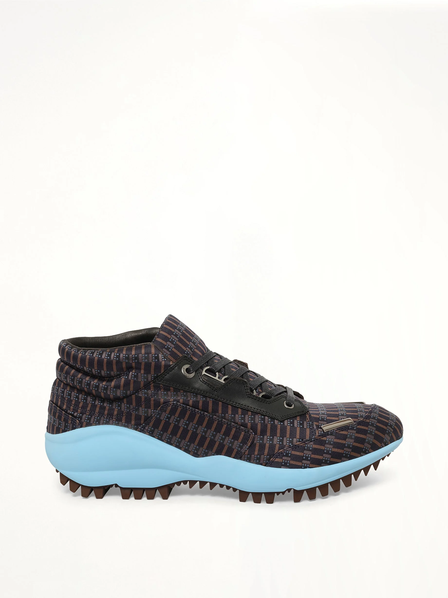 Lanvin Midtop Sneaker in Black - 1