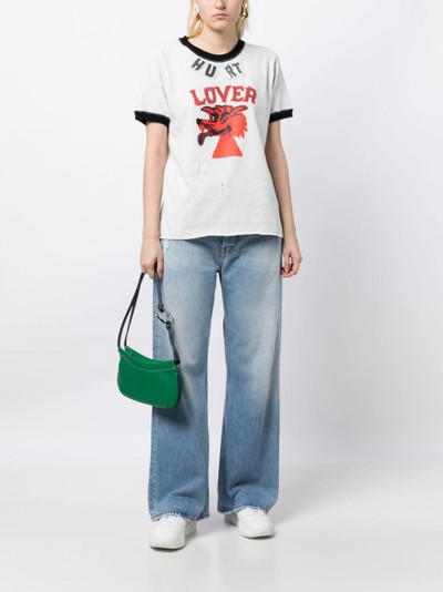 ERL Hurt Lover graphic-print T-shirt outlook