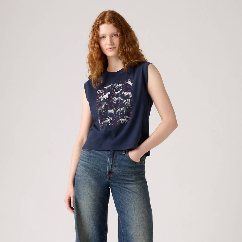 GRAPHIC BOXY TANK TOP 2