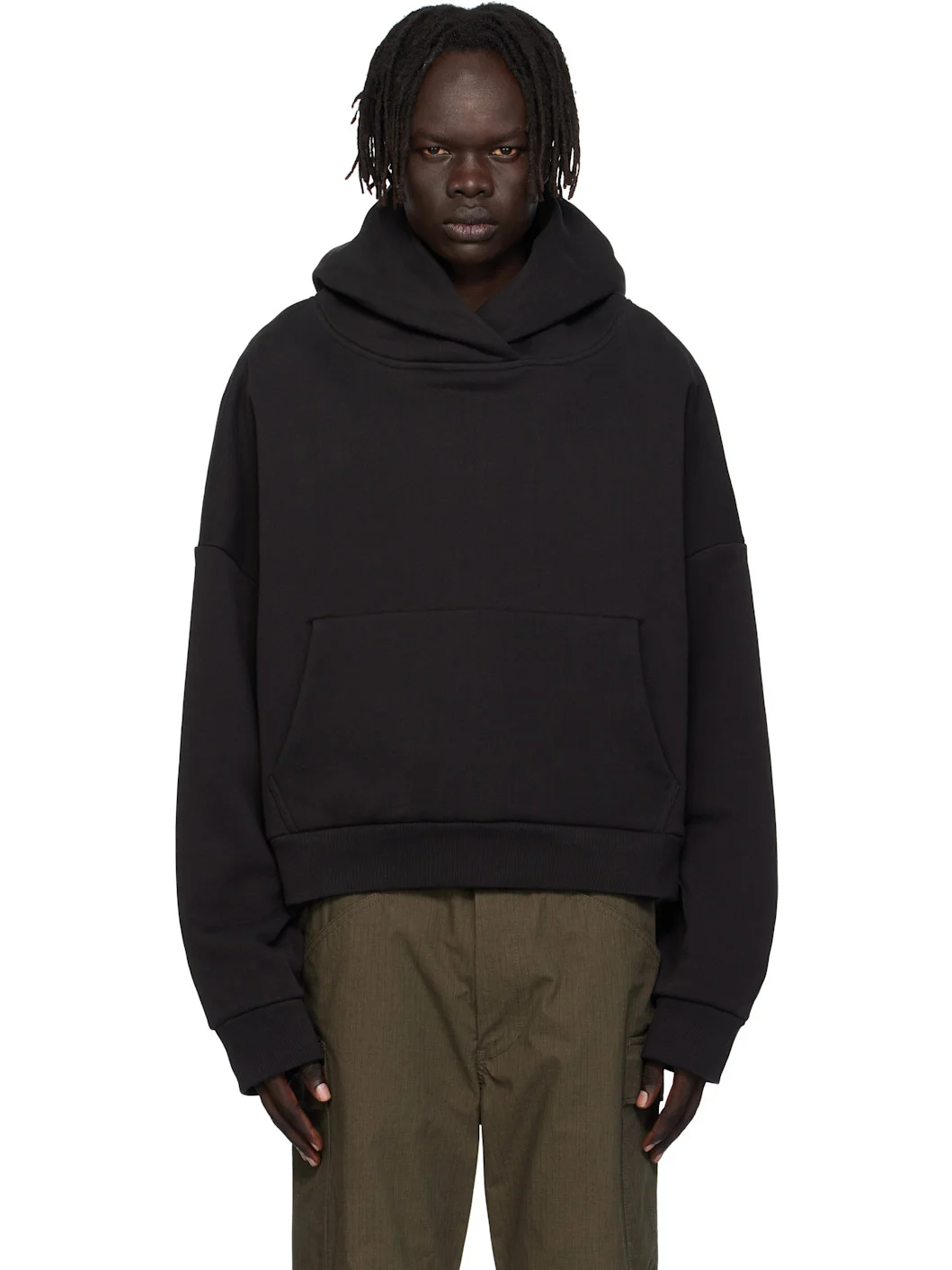 Black Heavy Hoodie - 1
