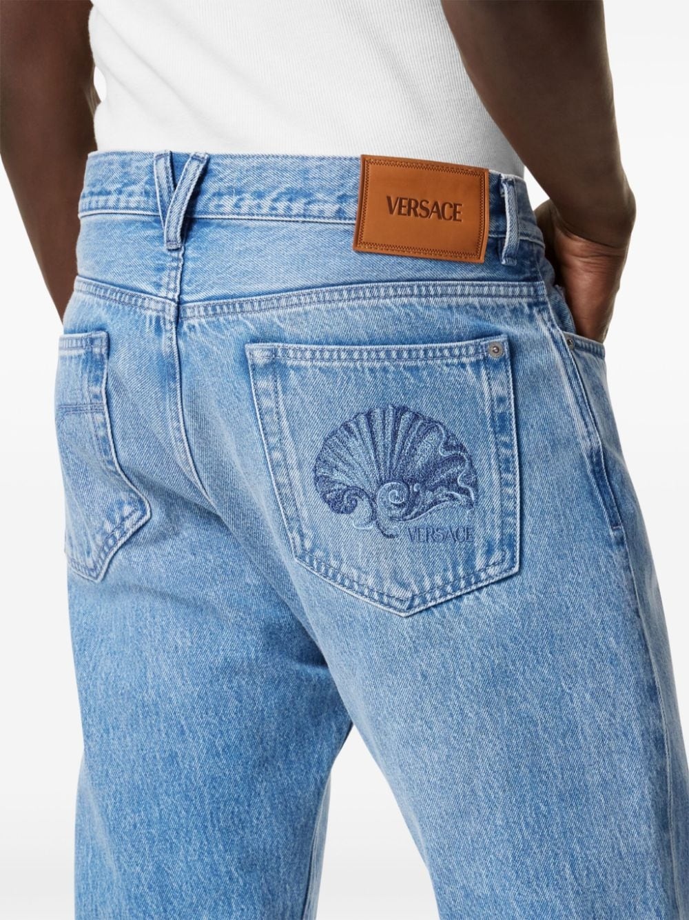 straight-leg jeans - 5