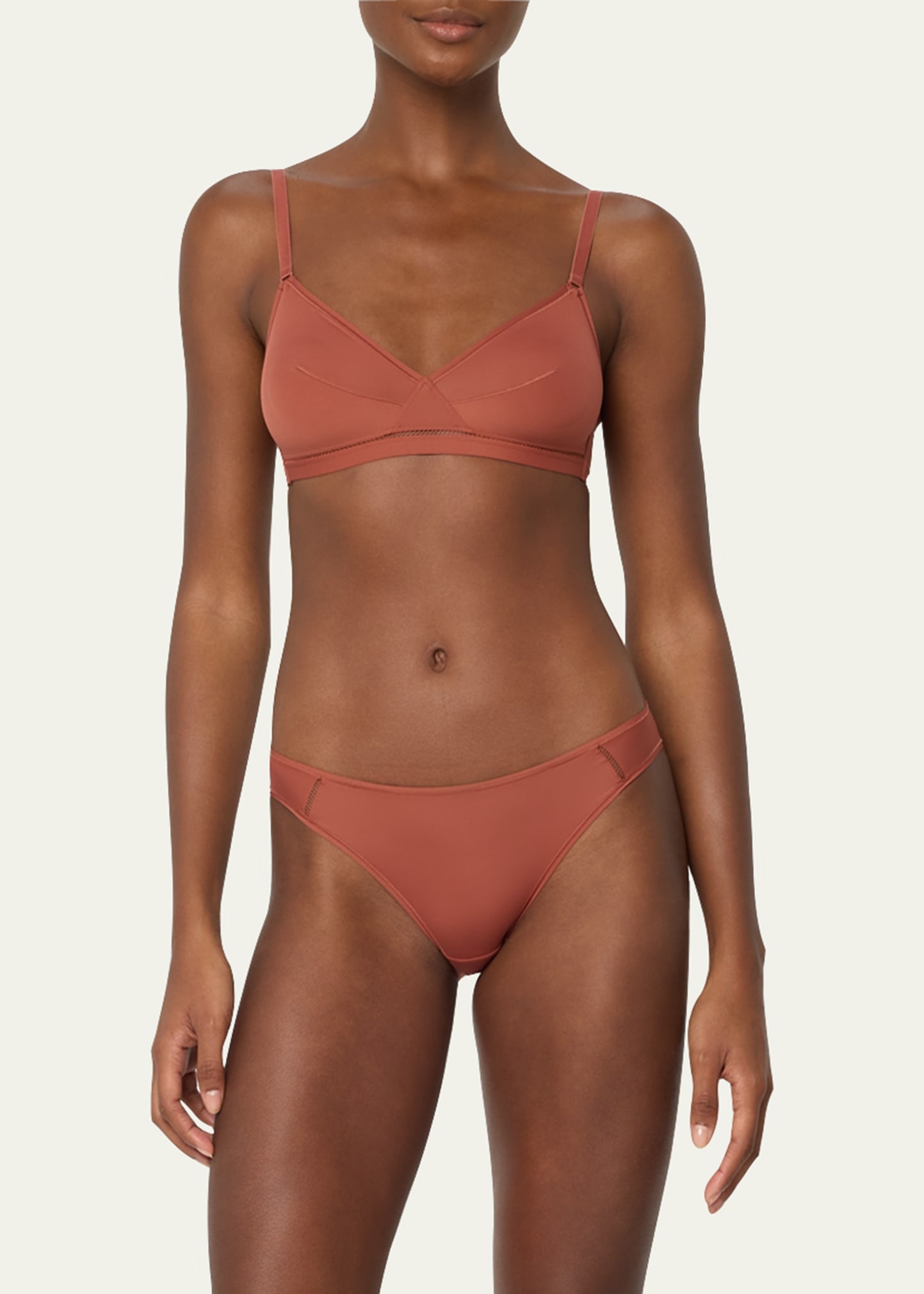 Enora Soyeuse Thin Recycled Jersey Briefs - 4