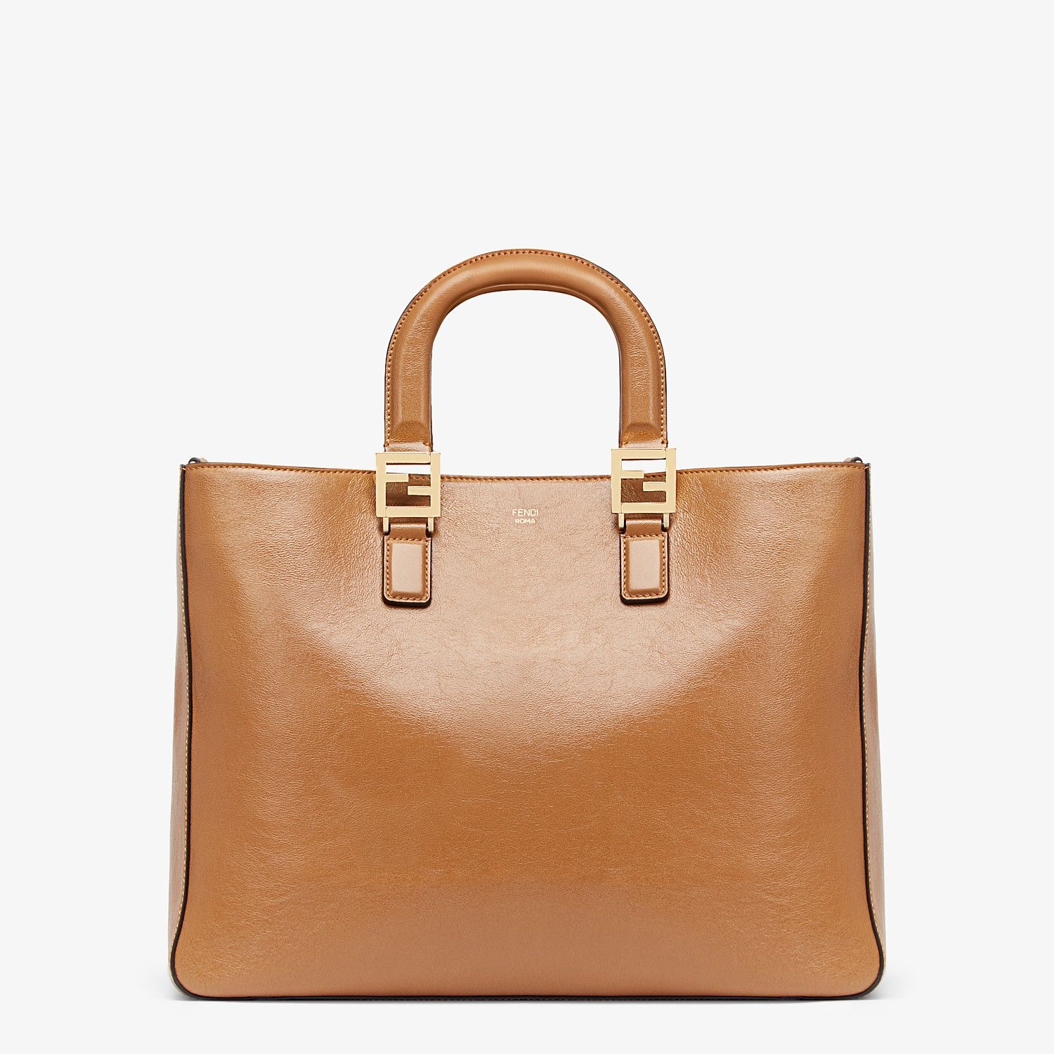 Brown leather bag - 1