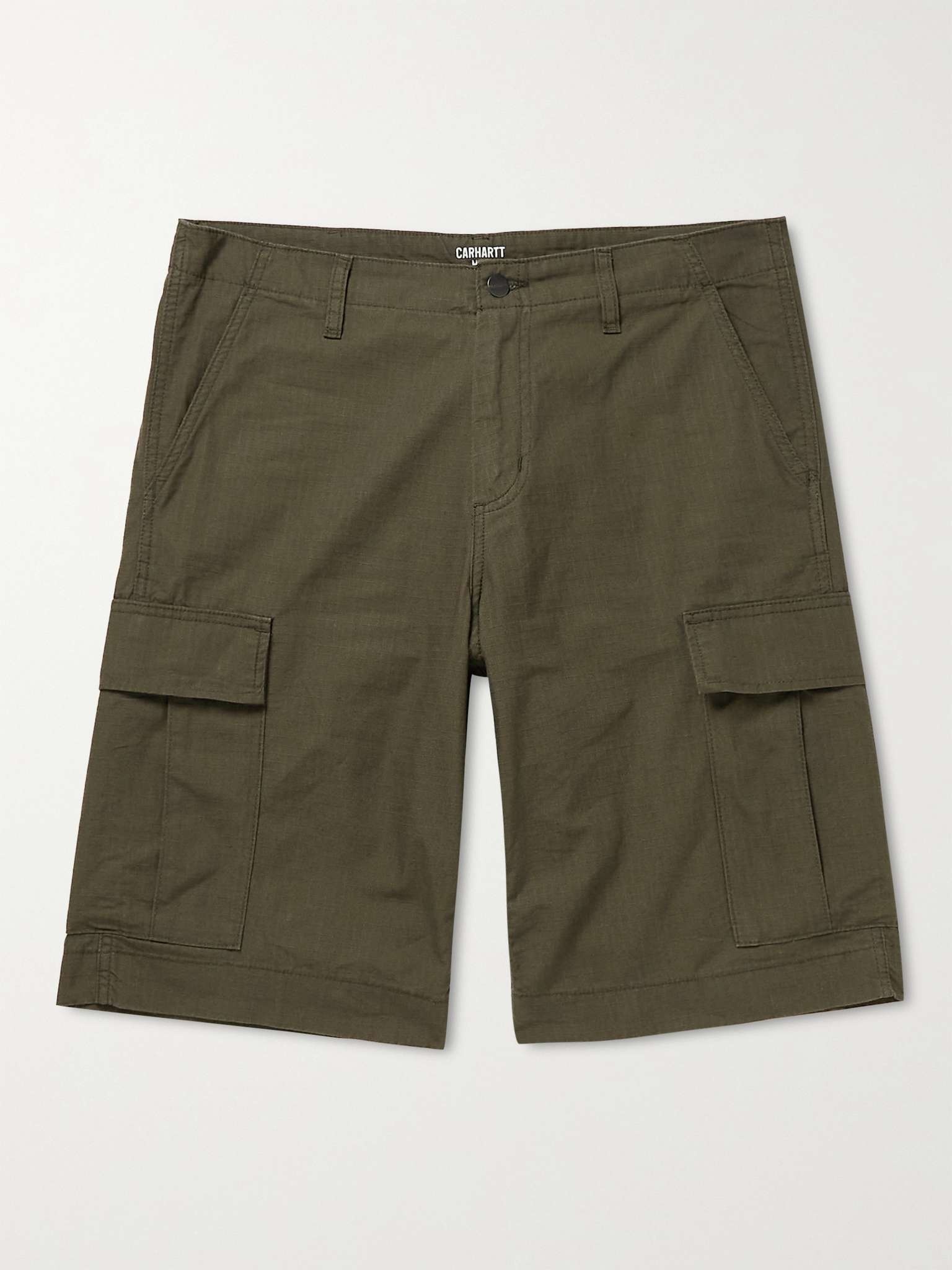 Cotton-Ripstop Cargo Shorts - 1