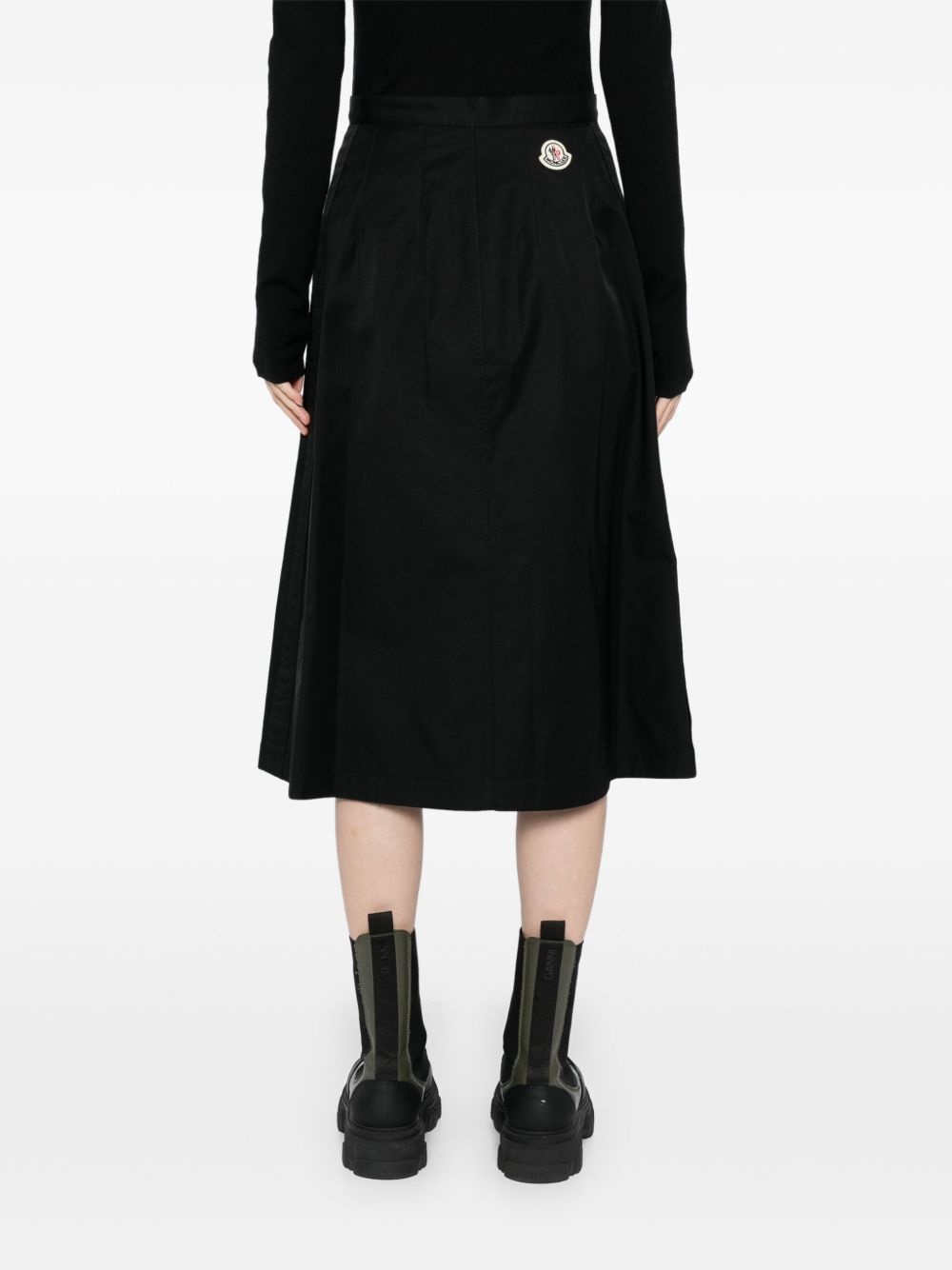 button-up midi skirt - 4