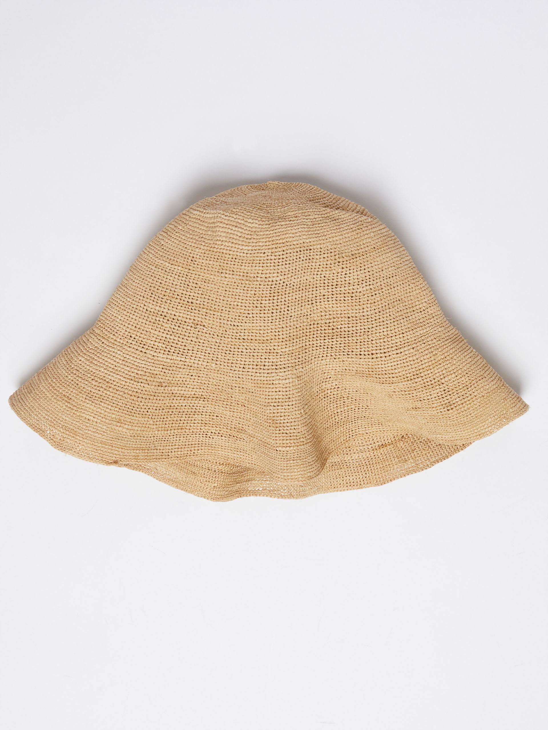 BLANC Raffia cloche hat - 3