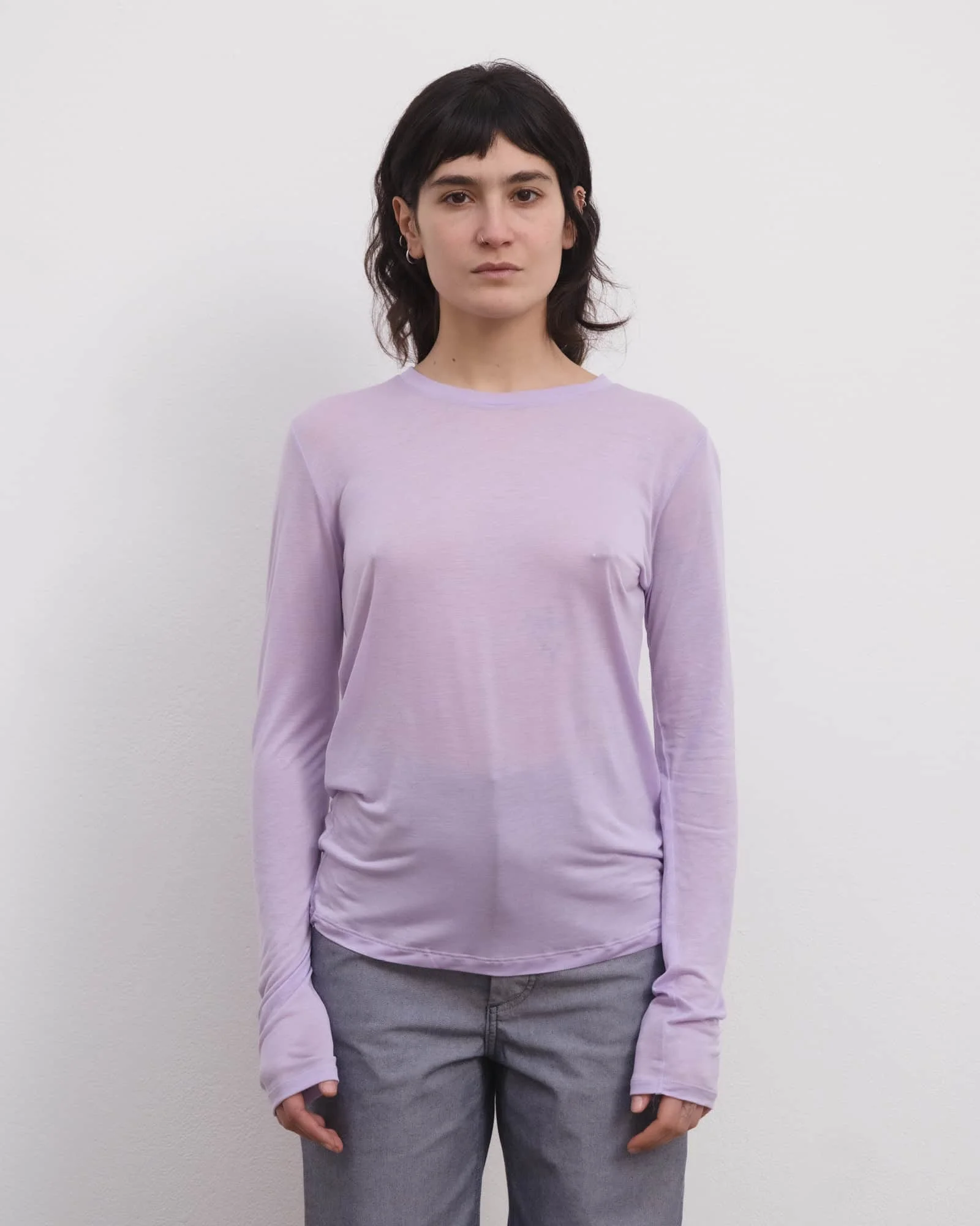 Long Sleeve Tee - Bamboo Lyocell - 1