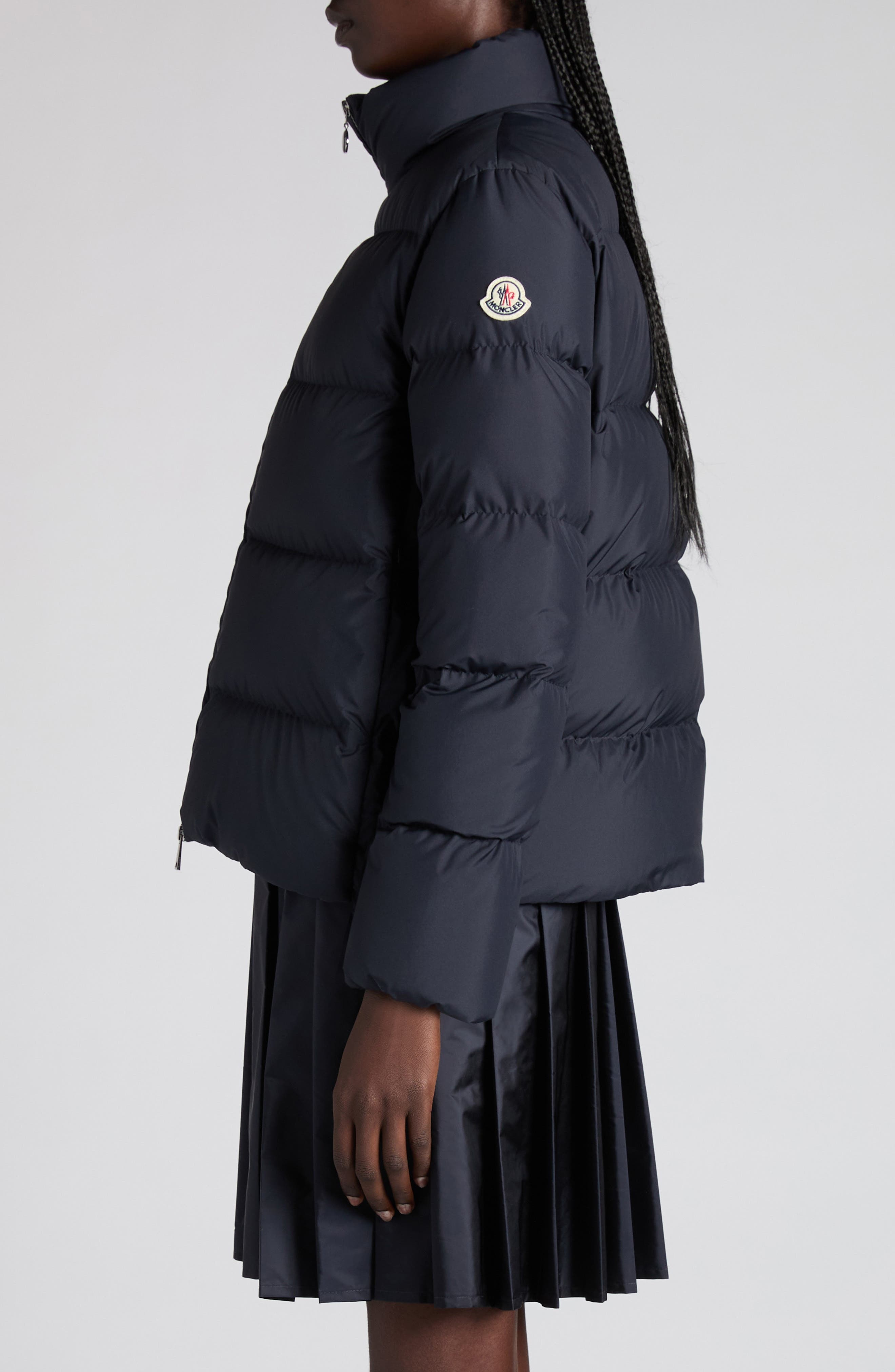 Moncler Mauzun Down Puffer Jacket in Dark Navy Blue at Nordstrom - 4